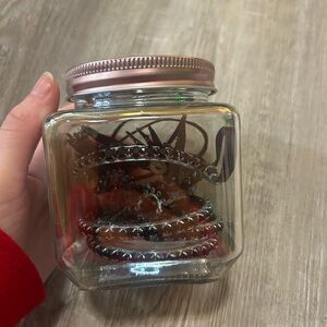 gothic/whimsical mystery jewelry jar